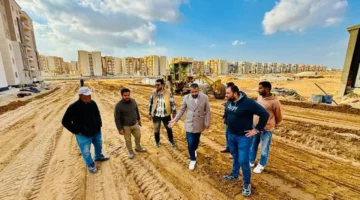 جولة ميدانية.. رئيس جهاز العبور يتفقد تقدم وحدات سكن لكل المصريين الجديده